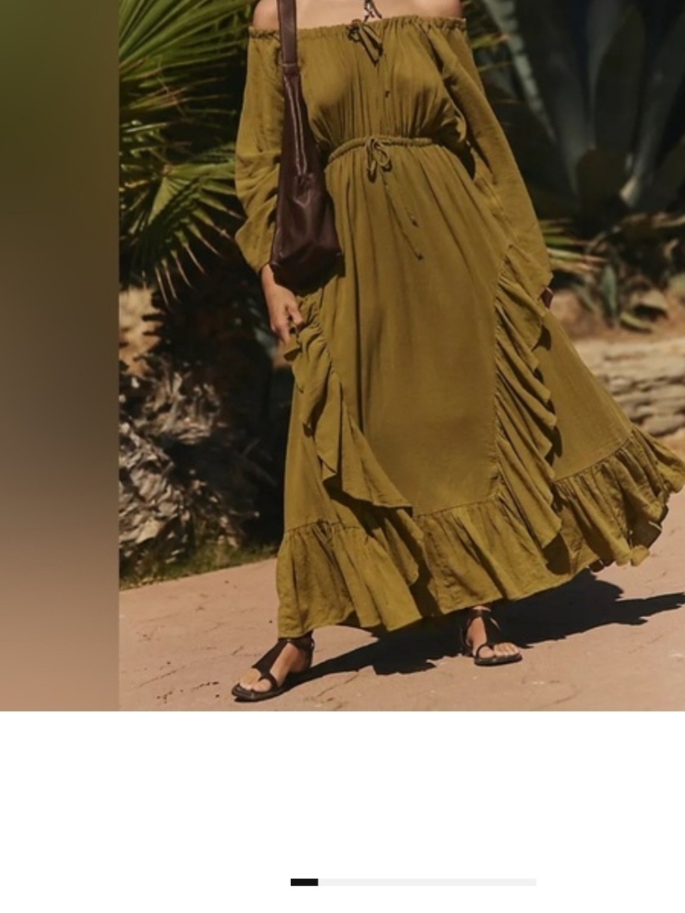 Free People Shore Chic Blue Maxi Dress - Picture 4 of 8